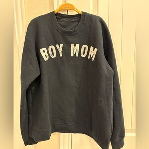 Boy Mom Crewneck Sweatshirt